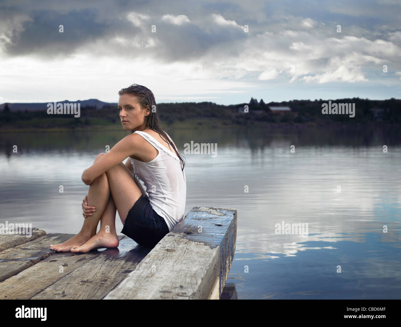 Au Bord Du Lac Banque D Image Et Photos Alamy