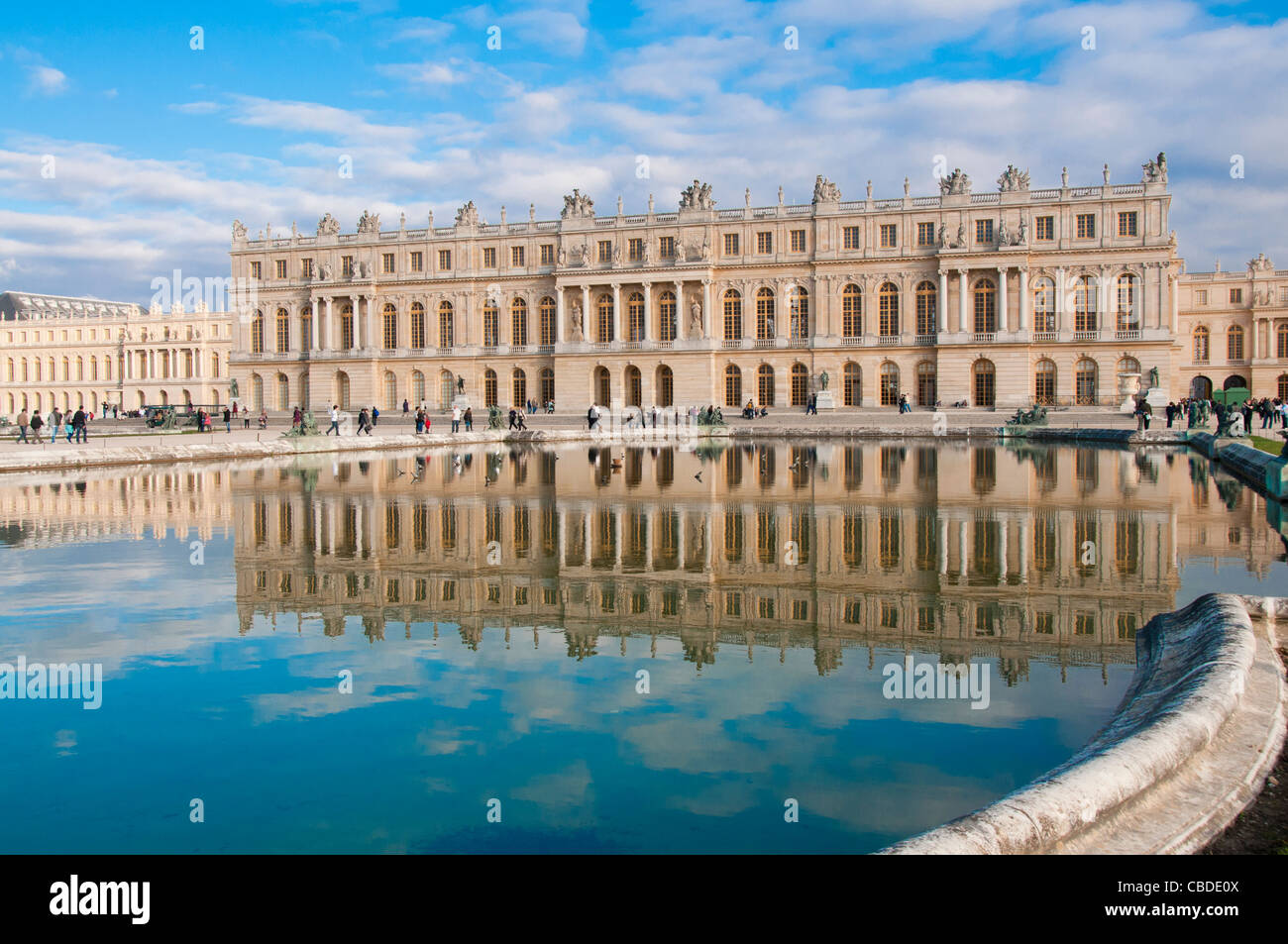 Palais de Versailles Paris France Banque D'Images