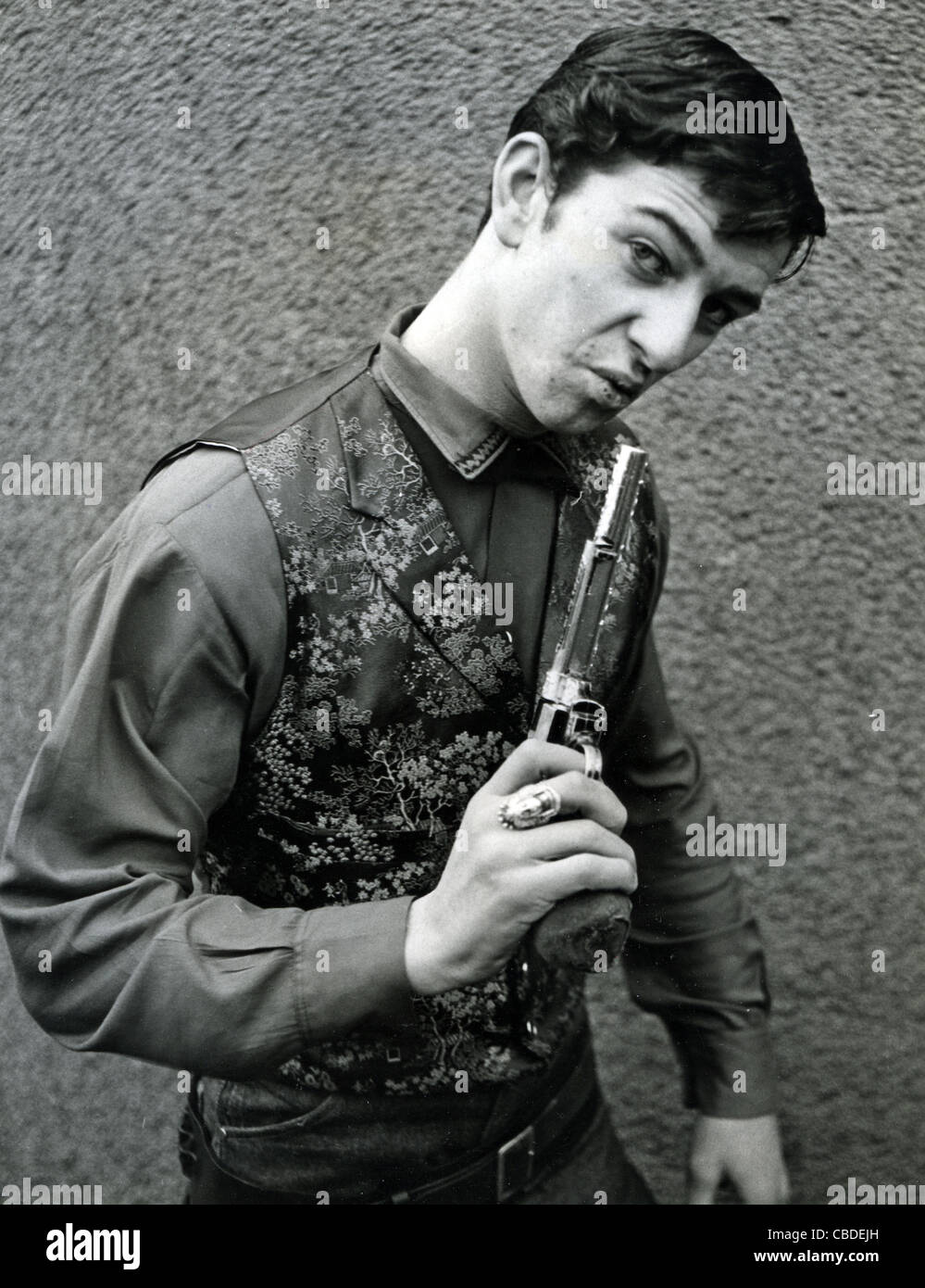 DUFFY POWER UK blues et rock singer à son accueil à propos 1960 Fulham Banque D'Images