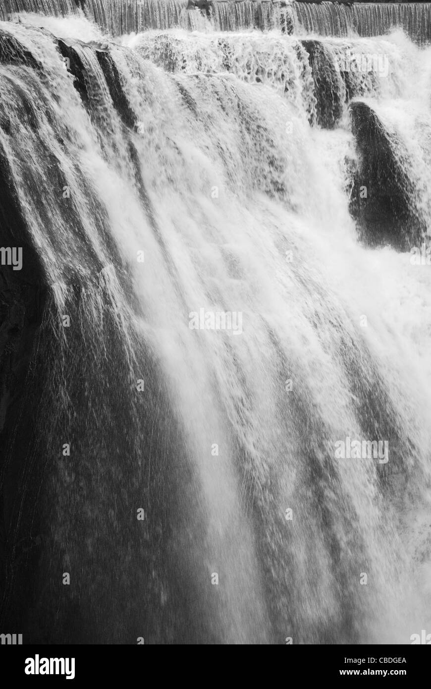 Close-up de chutes. Shihfen Cascade. Banque D'Images