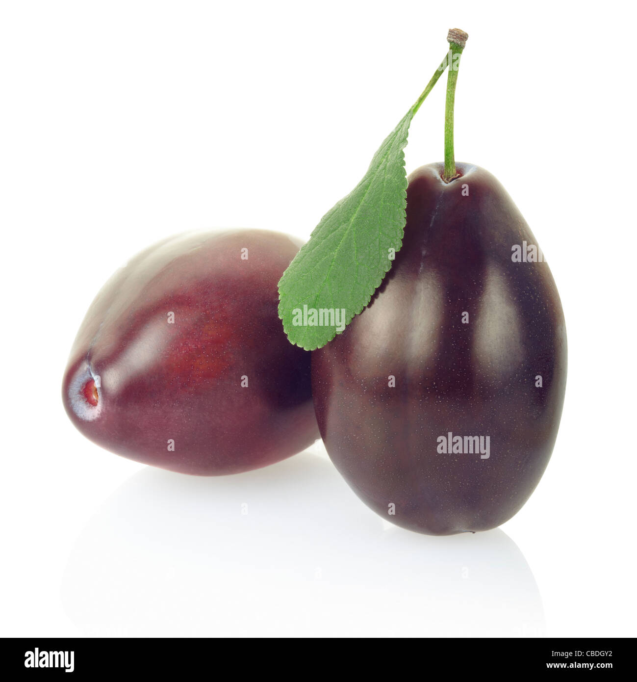 Prunes Banque D'Images