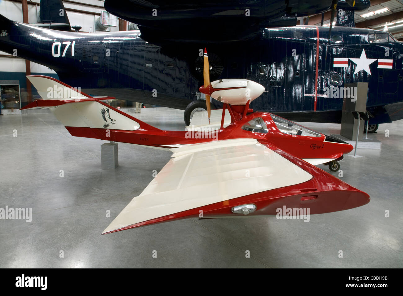 ARIZONA - vue intérieure de l'esprit de liberté Hanger au Pima Air and Space Museum à Tucson. Banque D'Images