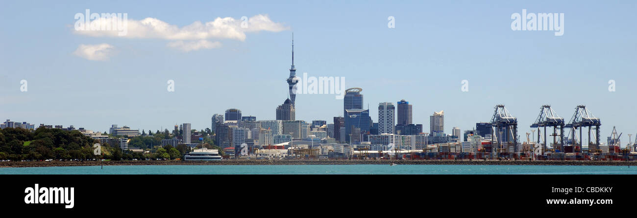 La Ville d'Auckland Banque D'Images