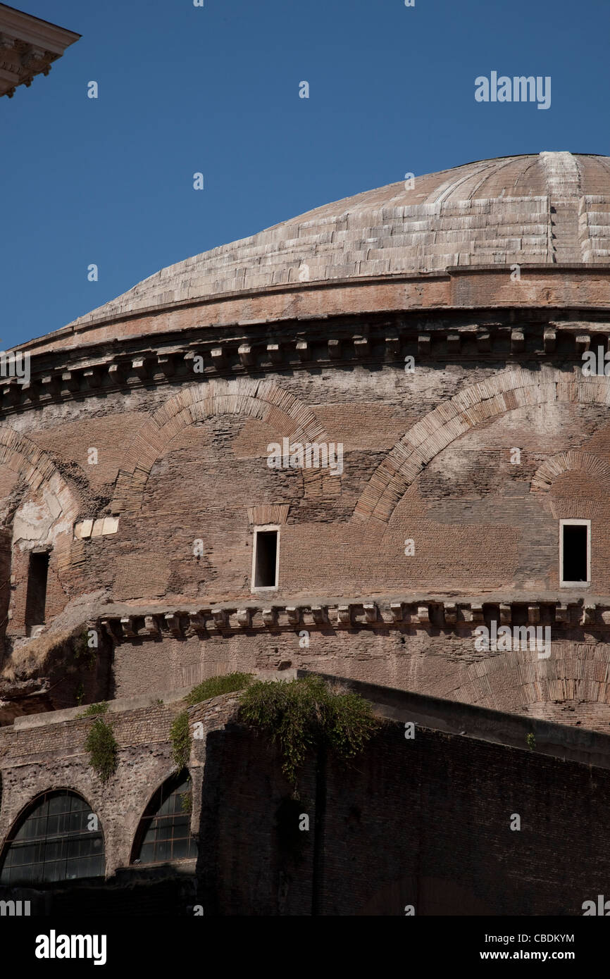L'Église célèbre Panthéon de Rome, Italie, Europe Banque D'Images