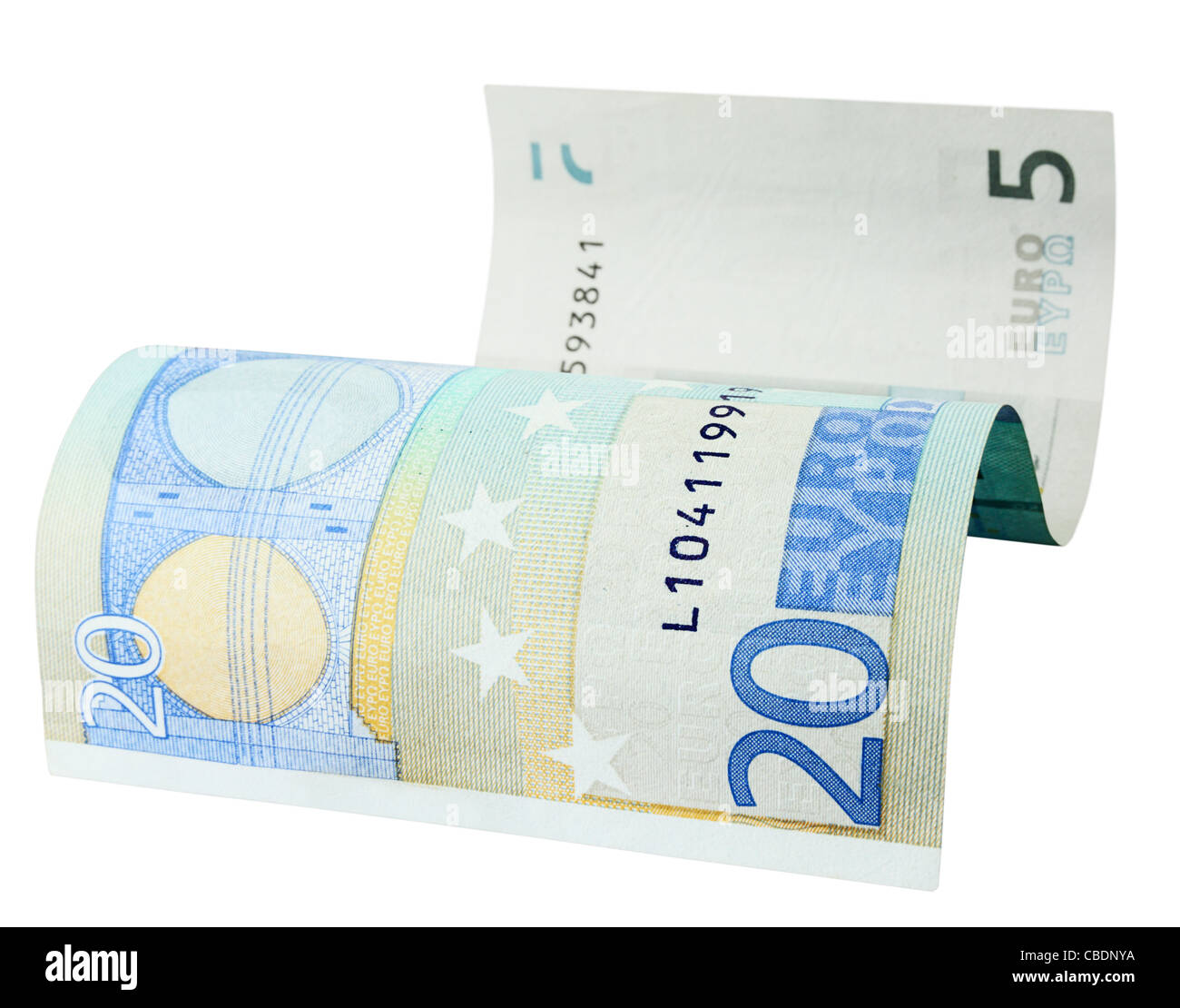 Idée financière résumé. Récession(extension) dans l'économie européenne Banque D'Images