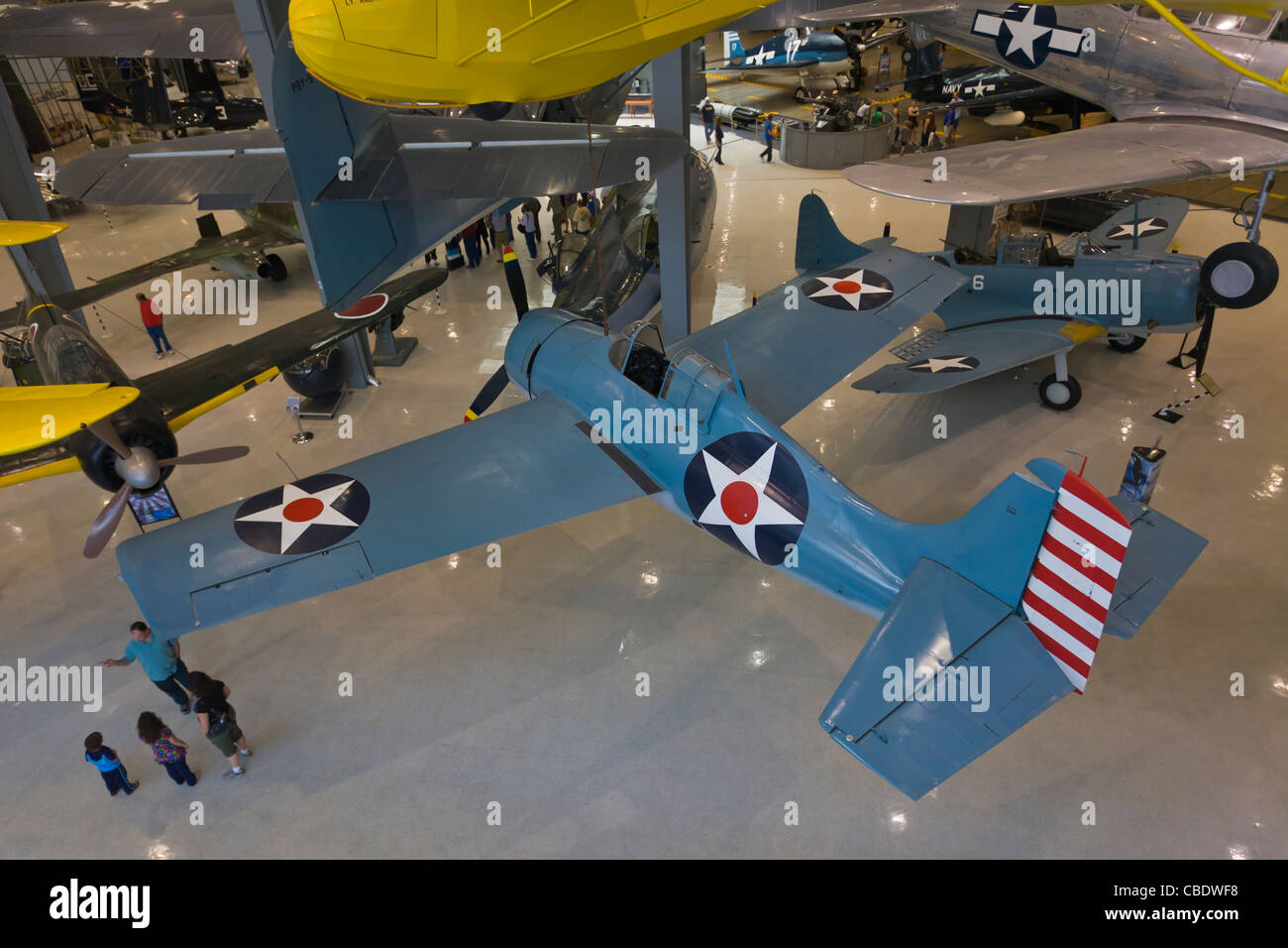 Musée de l'aviation de la Marine nationale dans la région de Pensacola en Floride Banque D'Images