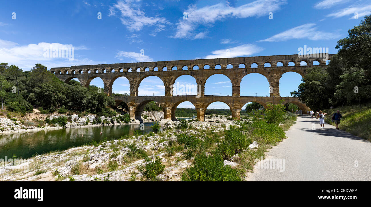 Pont du Gard Banque D'Images