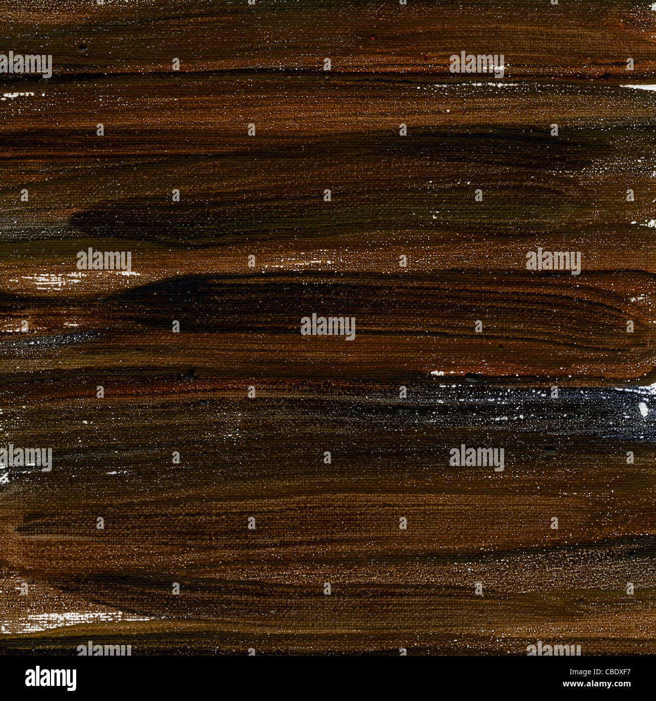 Dark brown peint à l'aquarelle sur toile d'artiste abstrait blanc, self made par photographe Banque D'Images