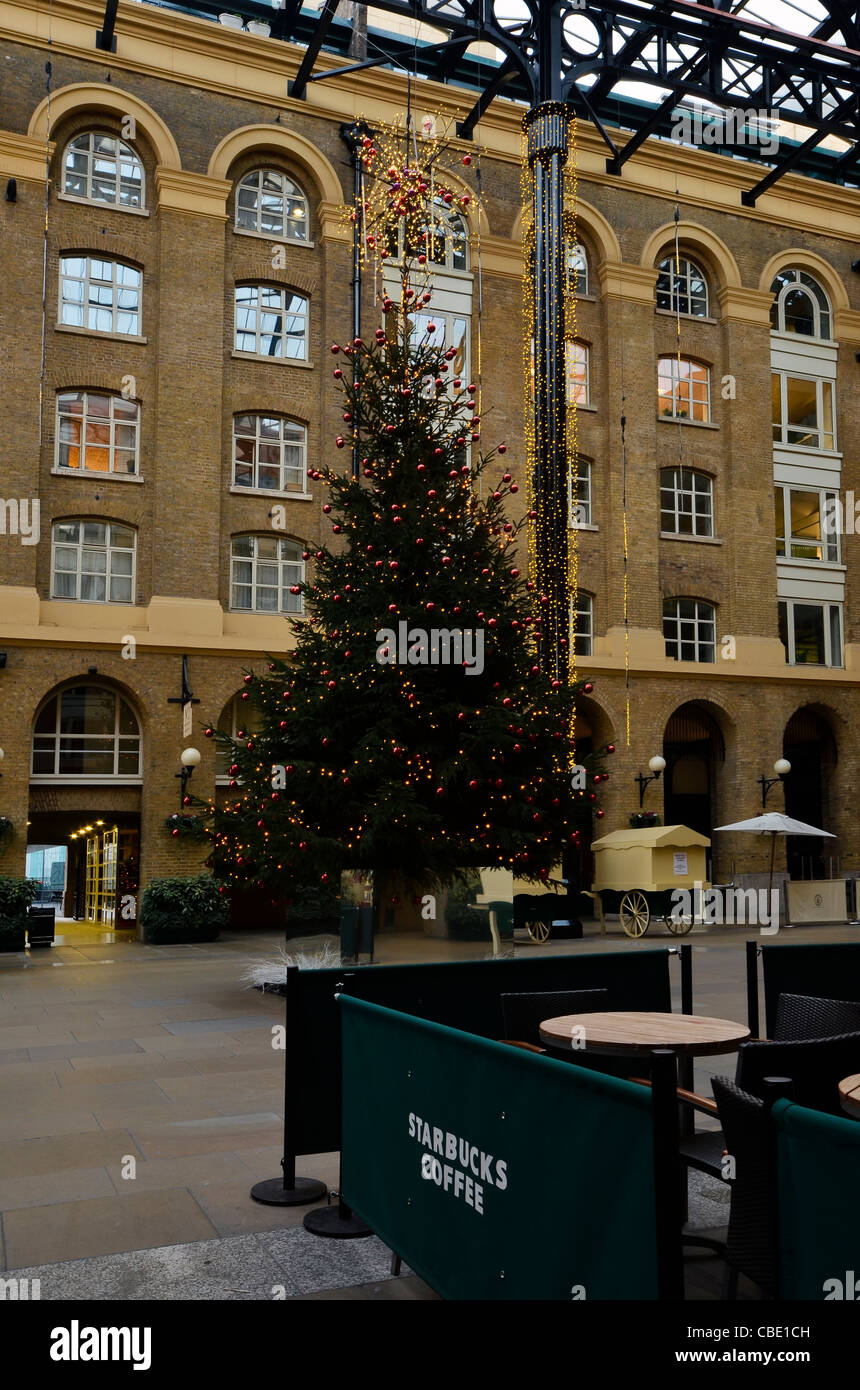 La Hay's Gallery - décorations de Noël Banque D'Images