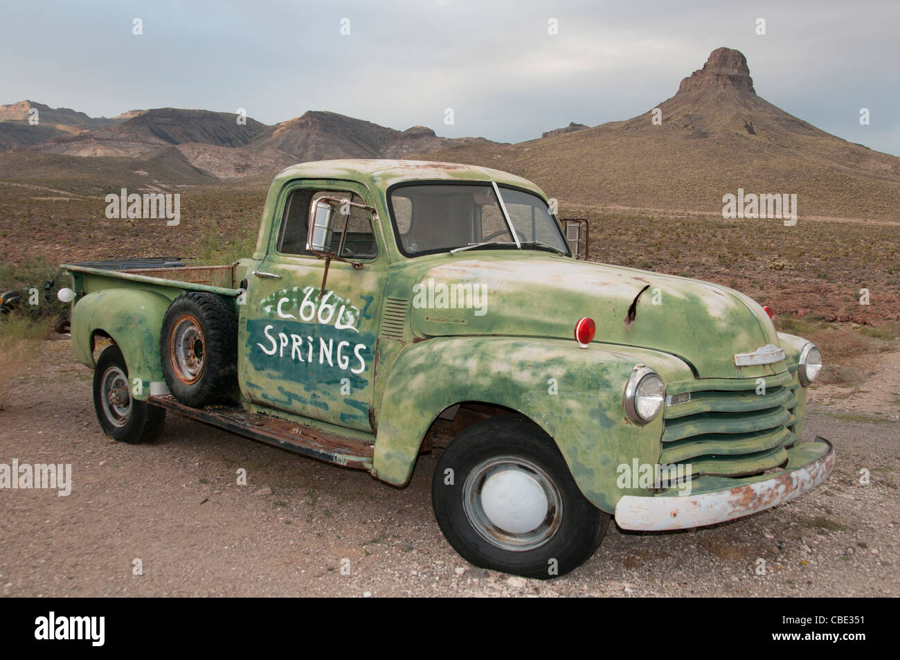 L'historique Route 66 Signe de la circulation de l'autoroute nationale américaine de l'Arizona Banque D'Images
