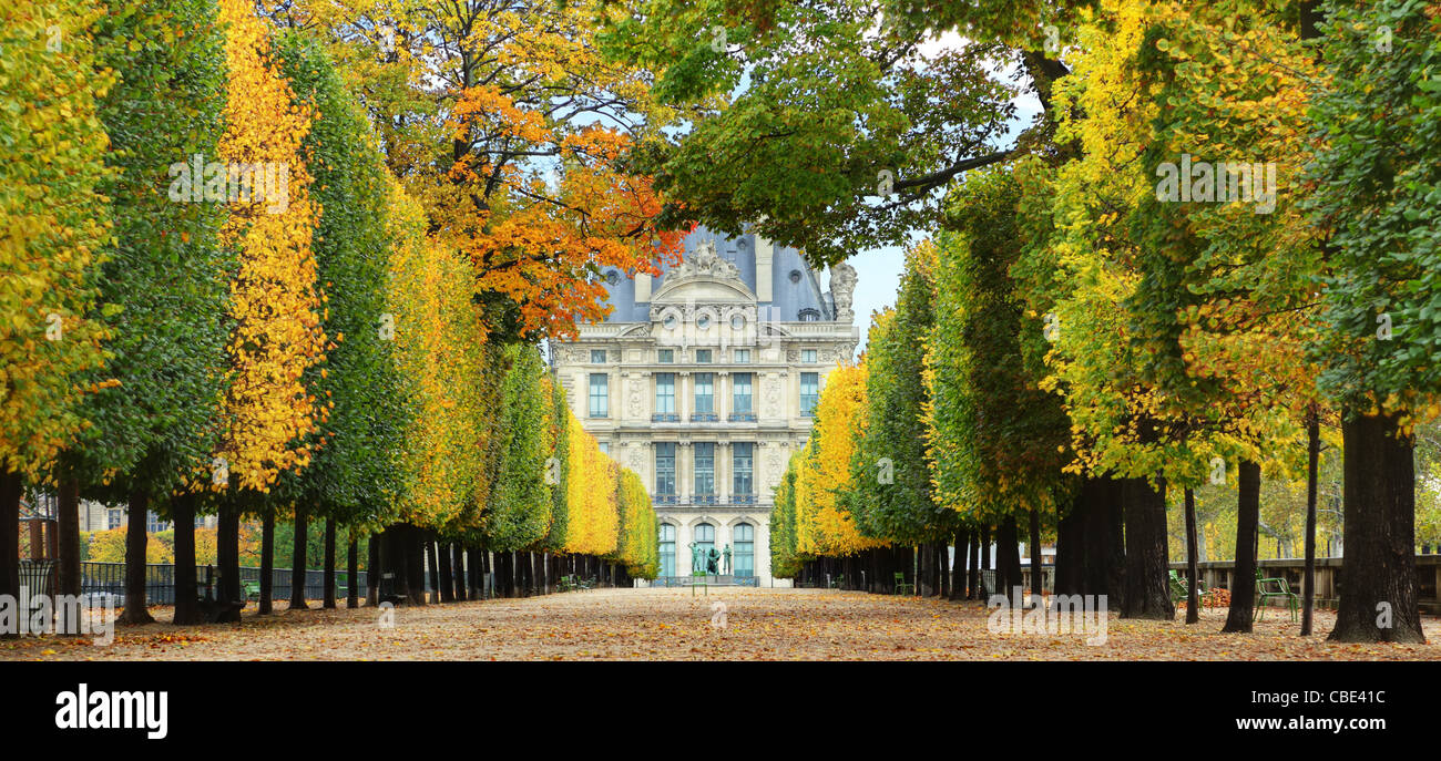 Automne à Paris Banque D'Images