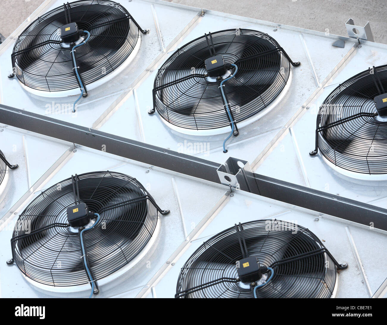 Ventilateurs de refroidissement électrique Banque D'Images