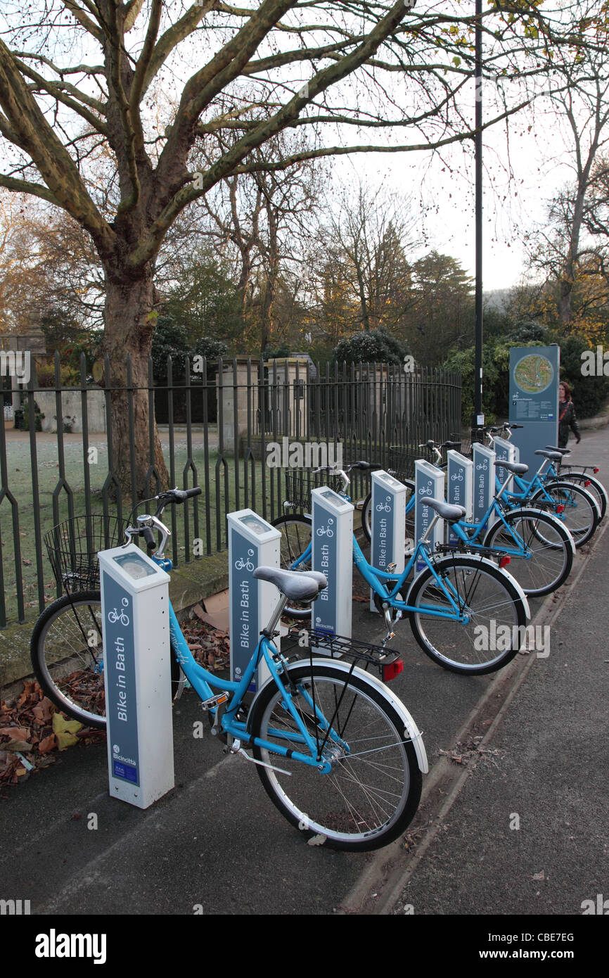 Vélo en baignoire d' régime Holburne Museum, baignoire, Angleterre Banque D'Images