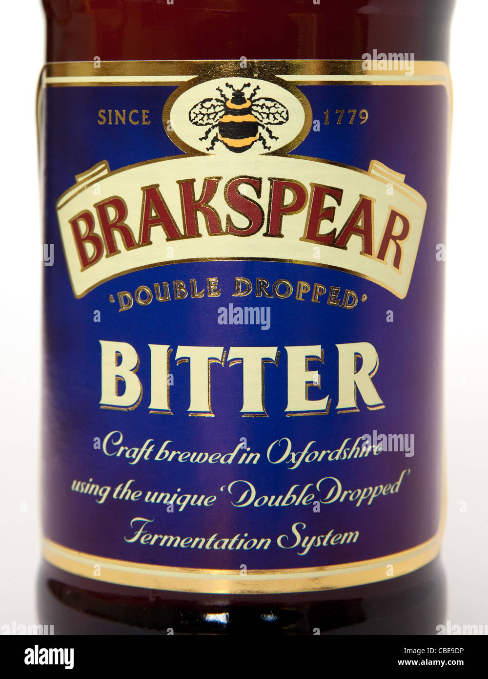 Brakspear Bitter, la bière en bouteille Banque D'Images