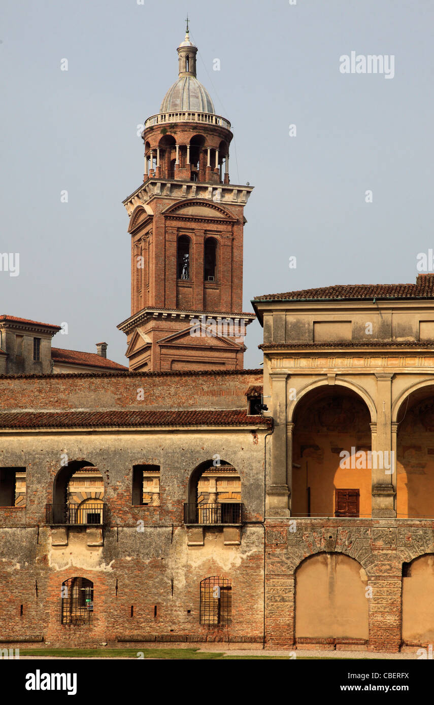 L'Italie, Lombardie, Mantoue, Palais Ducal, Palais Ducal, Banque D'Images