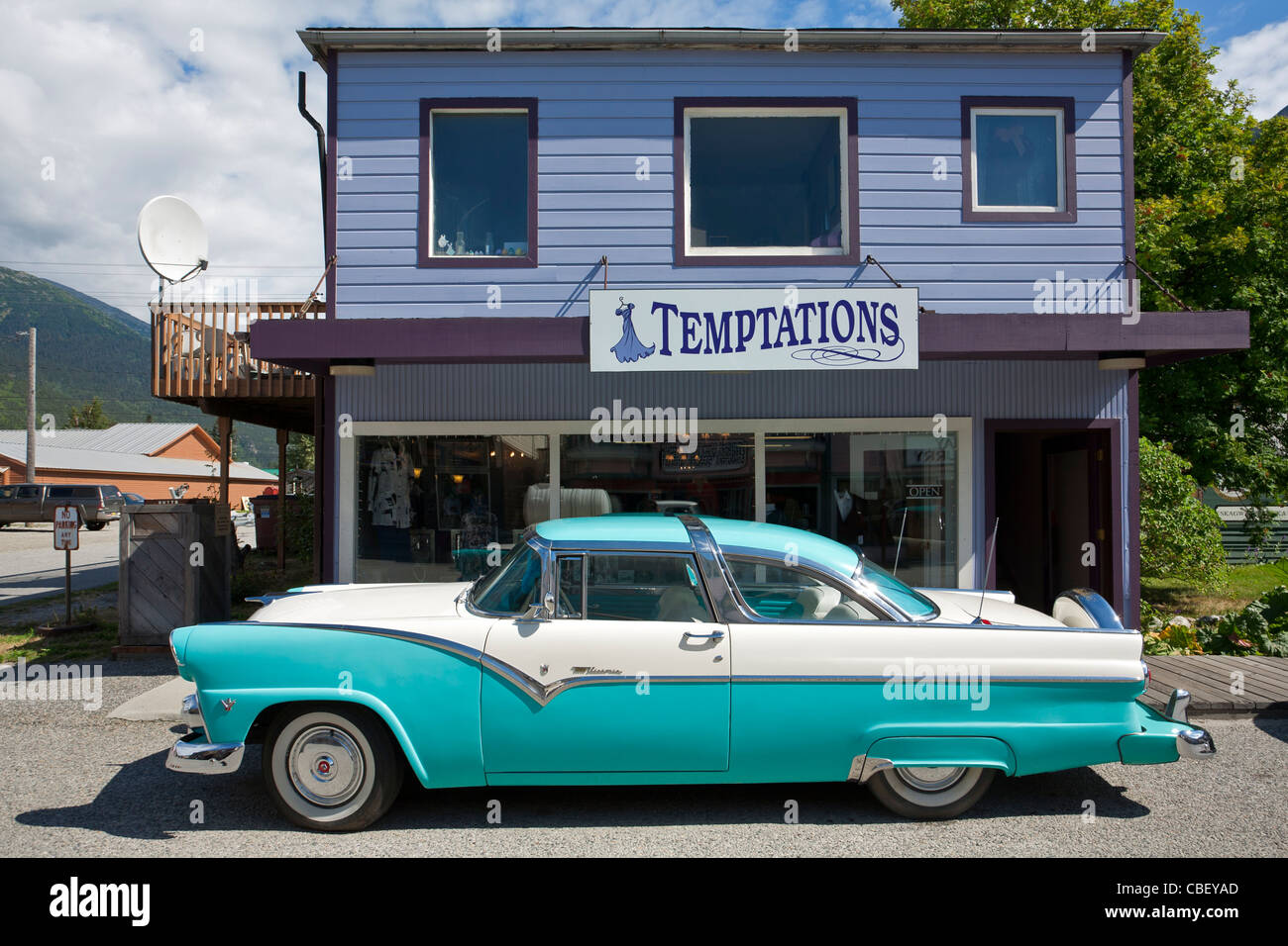1955 Ford Crown Victoria. Banque D'Images
