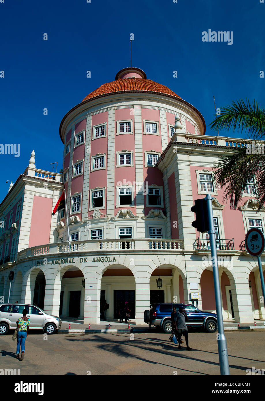 Banco Nacional de Angola, Luanda, Angola Banque D'Images