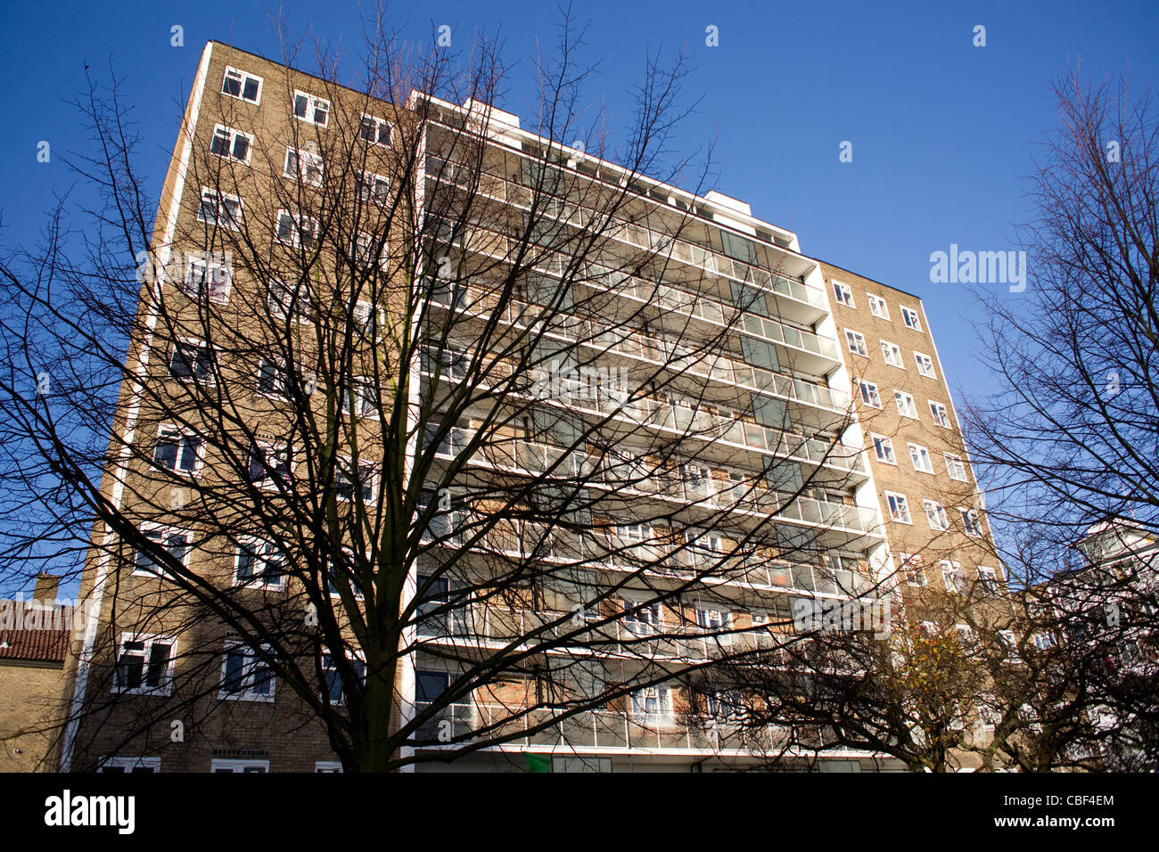 Logement social Banque D'Images