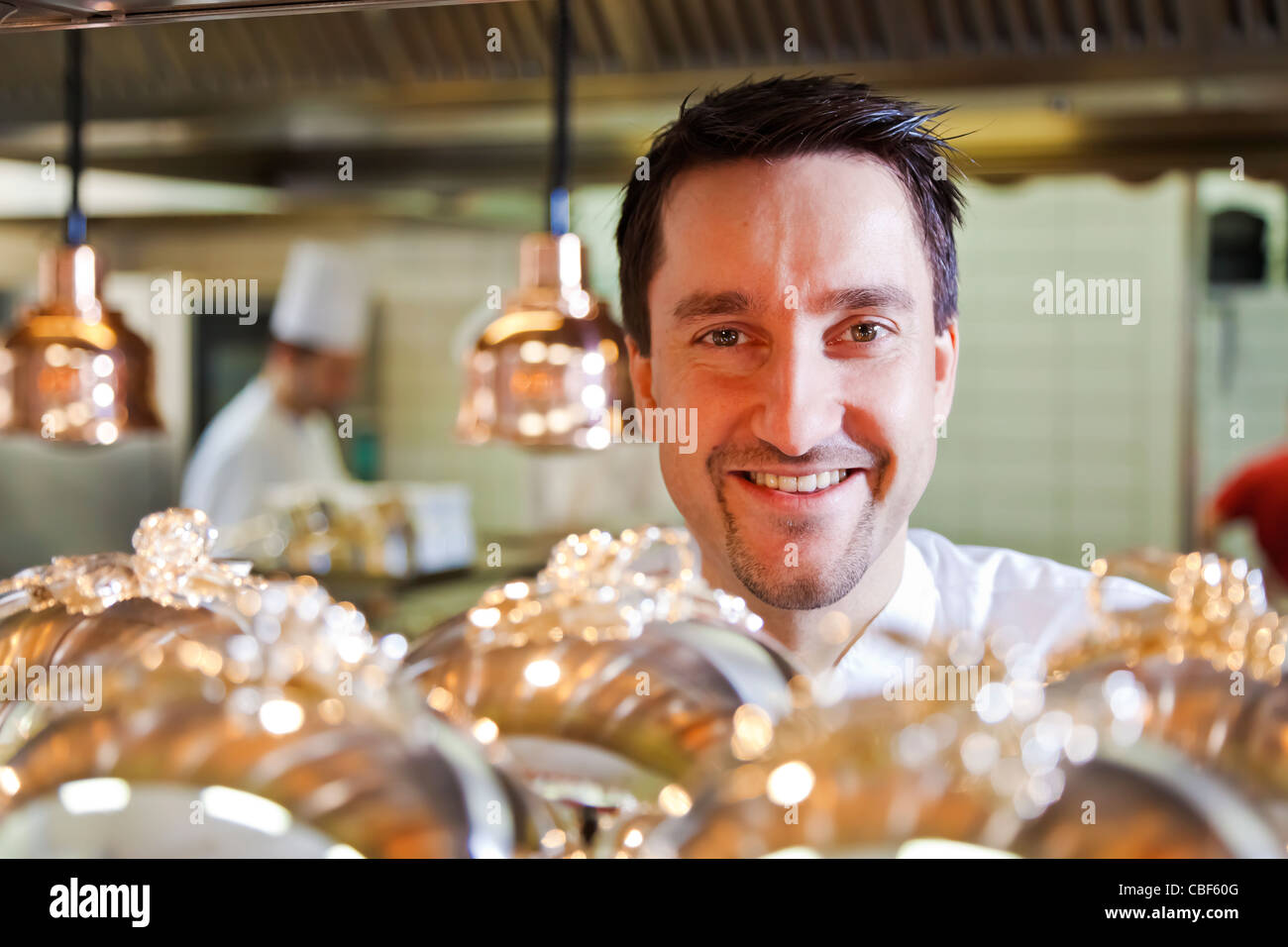Philippe Mille, 1 étoile Michelin., membre de la 'Relais & Châteaux' chaîne, Les Crayères est unique dans le monde de l'illustration F Banque D'Images