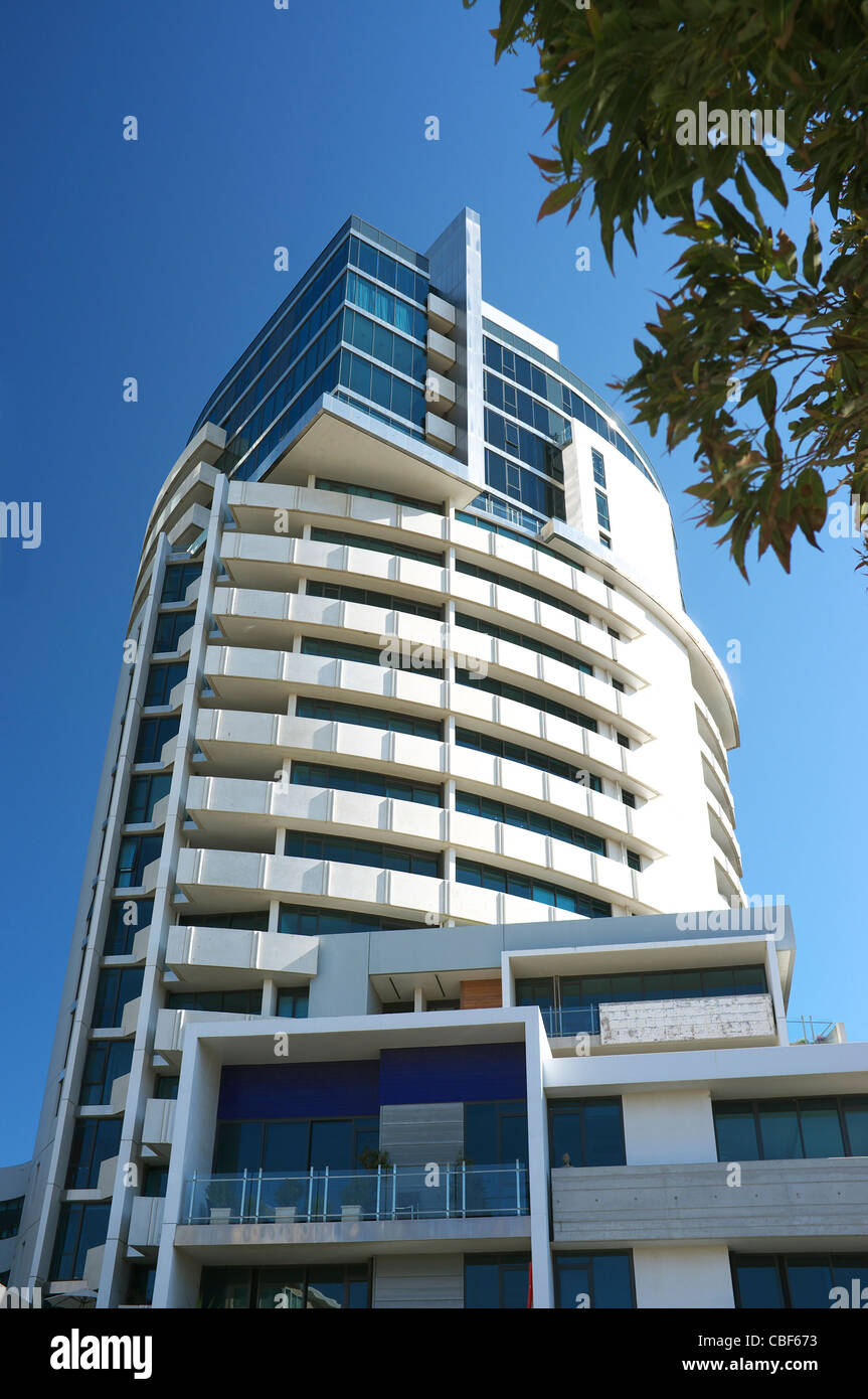 L'Esplanade, - Un immeuble moderne sur Beach Road à Port Melbourne, Victoria, Australie. Banque D'Images