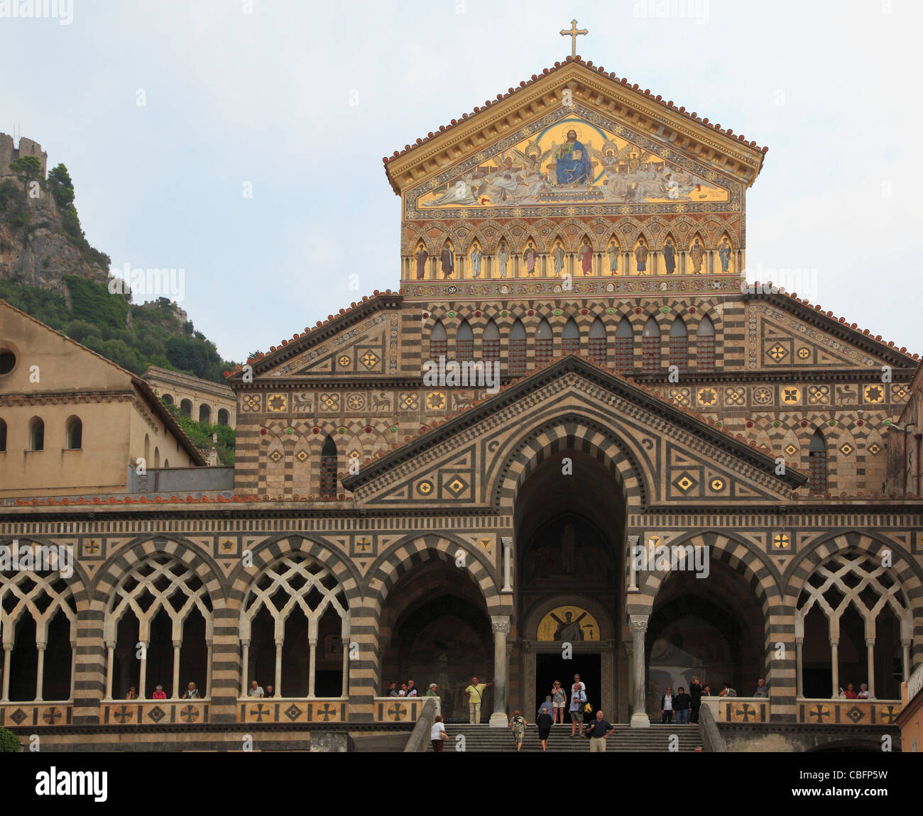 L'Italie, Campanie, Amalfi, Duomo Sant Andrea, de la cathédrale, Banque D'Images