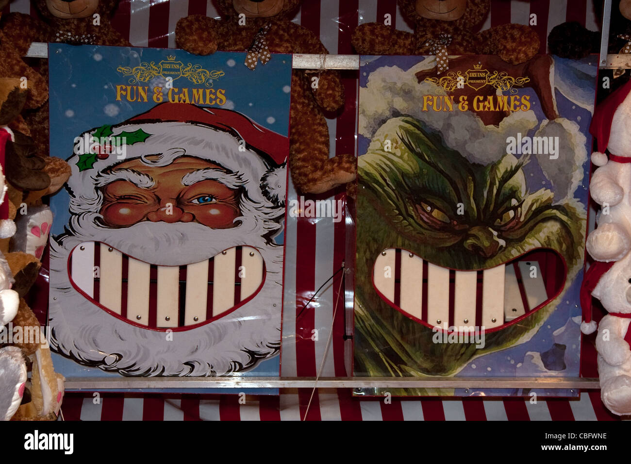 Winter Wonderland fair London Hyde Park Banque D'Images