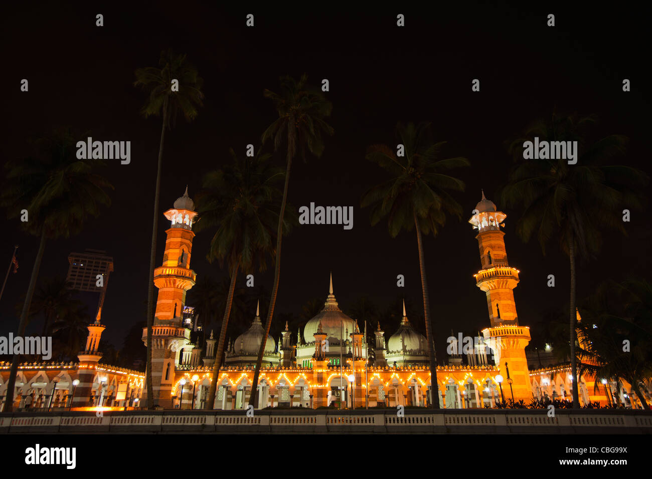 La Mosquée nationale de la Malaisie, Masjid Negara, Kuala Lumpur, Malaisie Banque D'Images