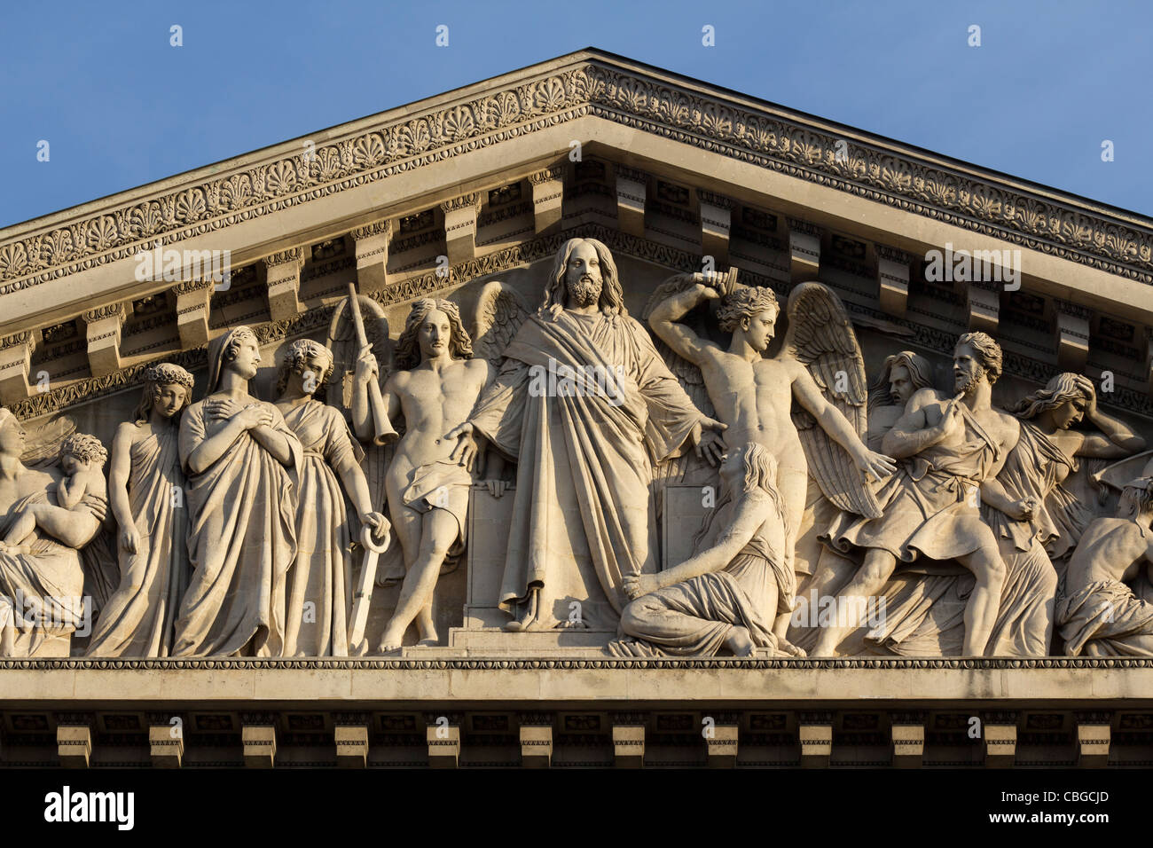 L'église de la Madeleine, Paris, Ile de France, France Banque D'Images