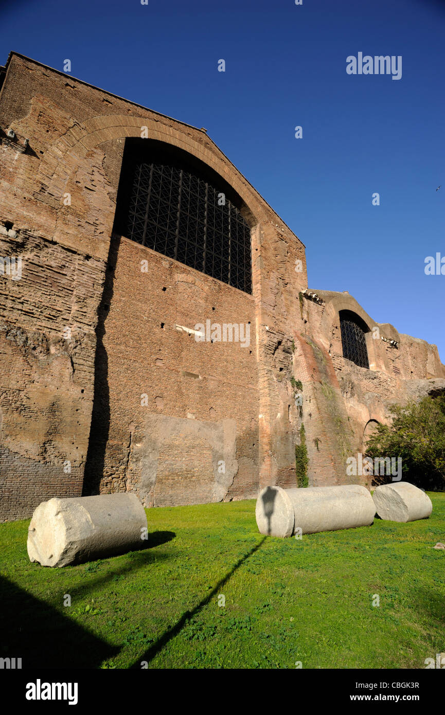 Italie, Rome, terme di Diocleziano, Diocletian Baths Complex, Museo Nazionale Romano, Musée National Romain, ancien bain romain Banque D'Images