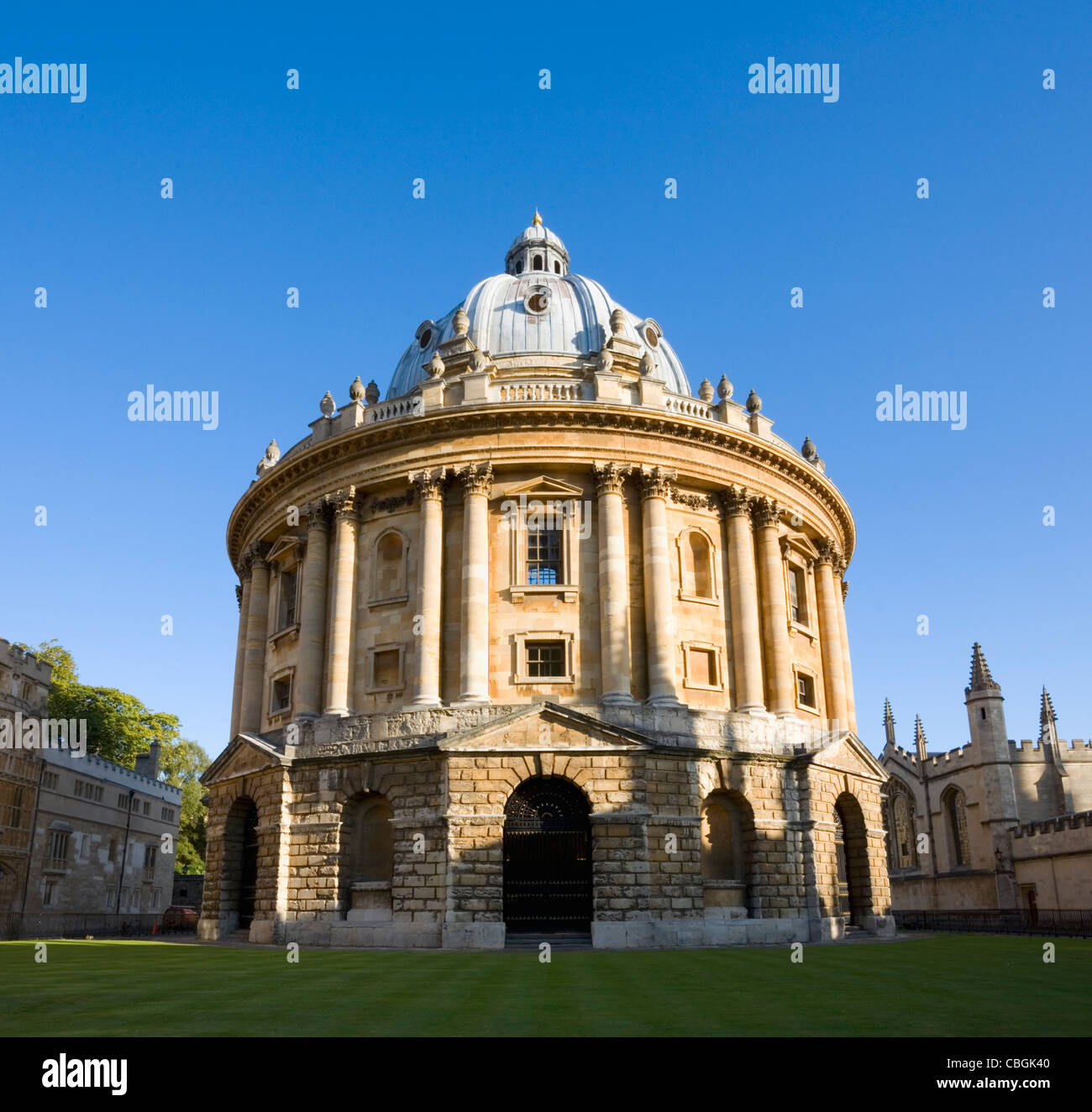 Radcliffe Camera dans la ville universitaire de Oxford. L'Oxfordshire. L'Angleterre. Banque D'Images