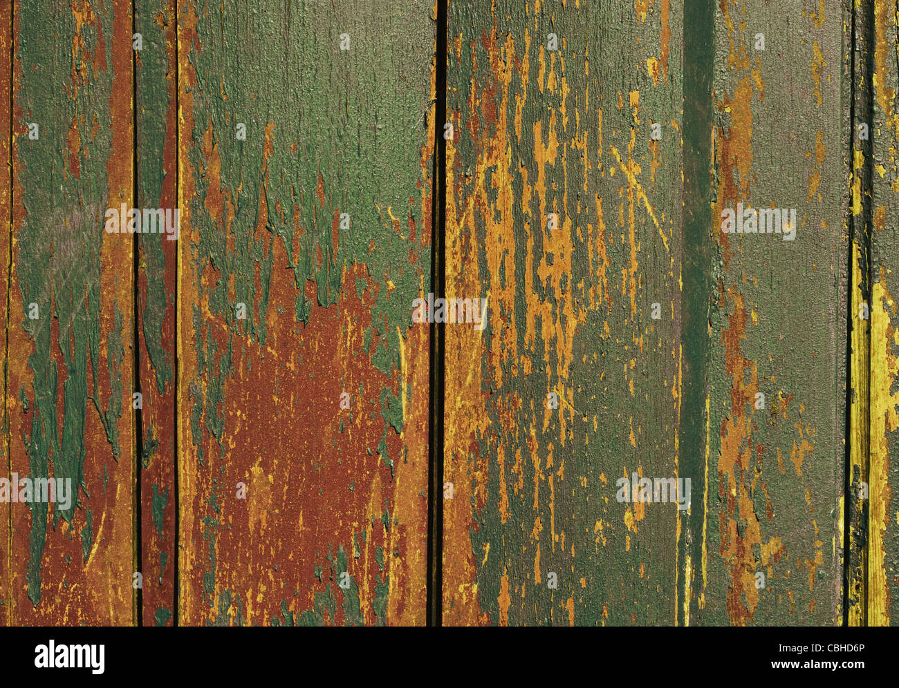 En bois vintage avec texture grunge peinture close up. Utile comme arrière-plan pour les travaux de conception. Banque D'Images