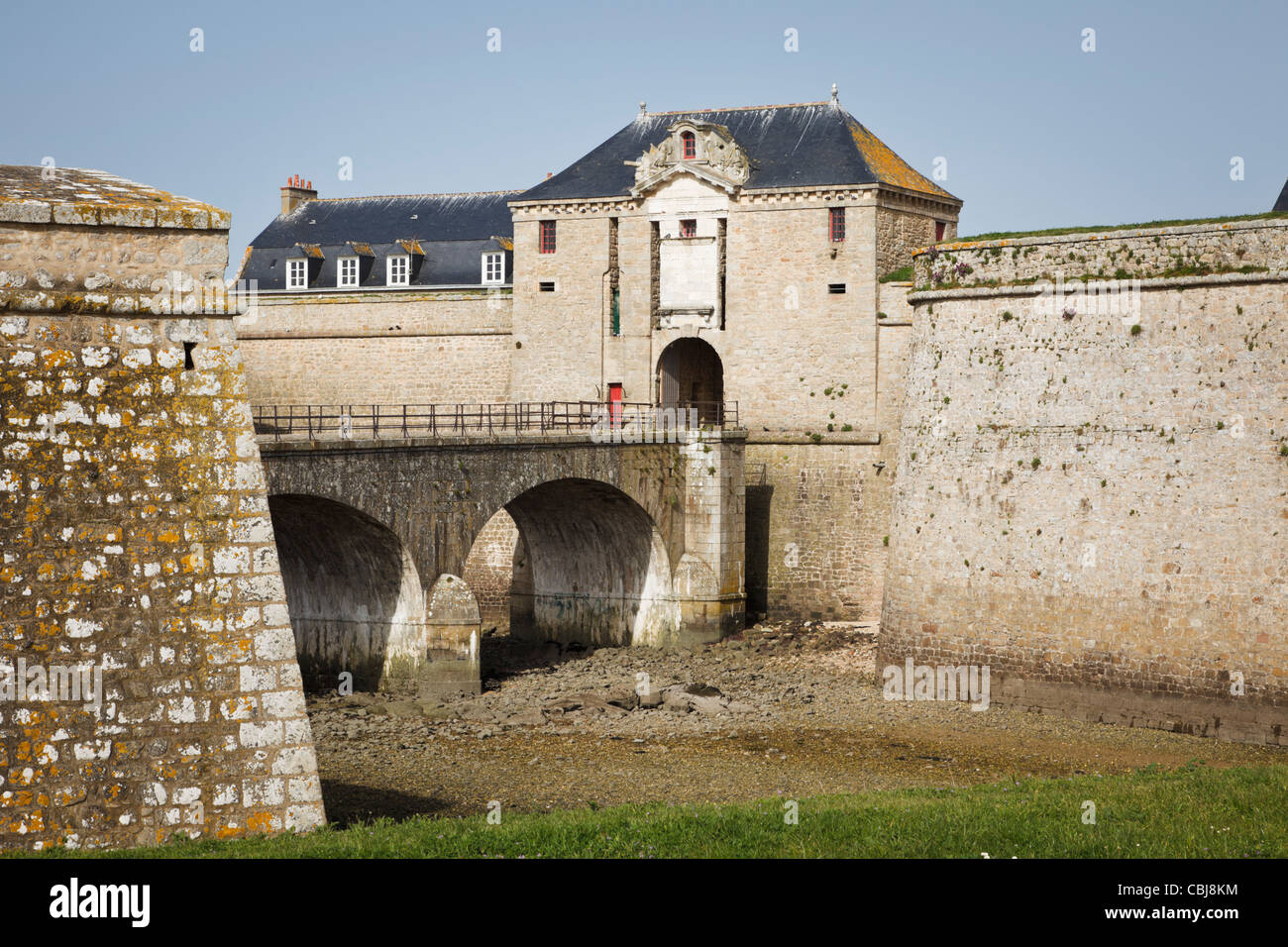 La citadelle de Port Louis, Morbihan, Bretagne, France Banque D'Images
