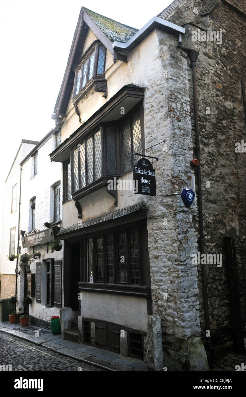 The old plymouth barbican Banque de photographies et d’images à haute