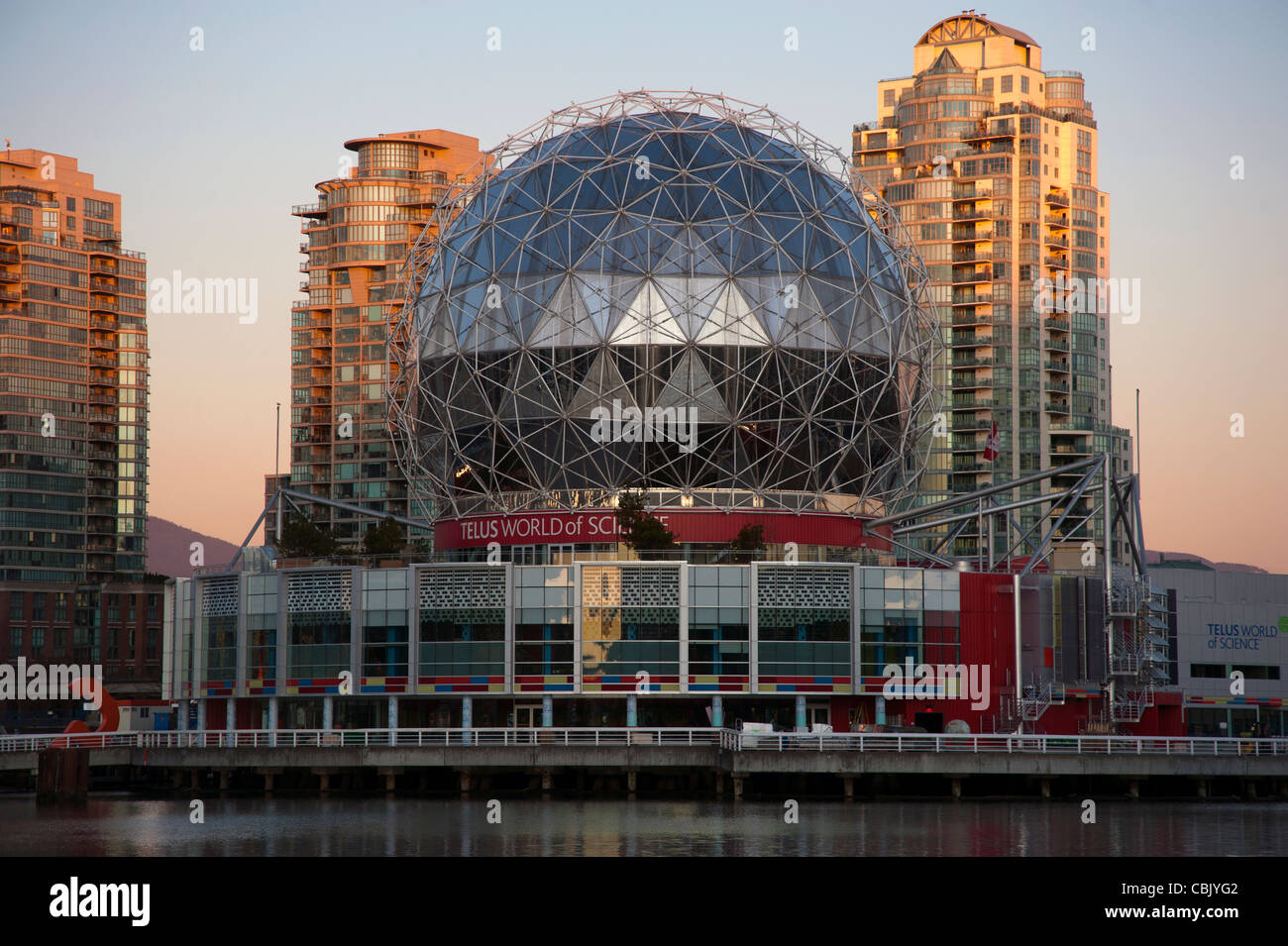 Le Telus World of Science, Vancouver, British Columbia, Canada Banque D'Images