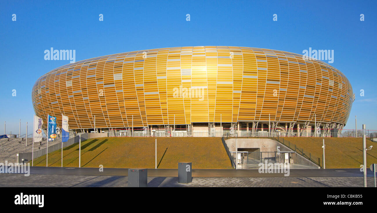Stadium à Gdansk Banque D'Images Stadium à Gdansk Banque D'Images