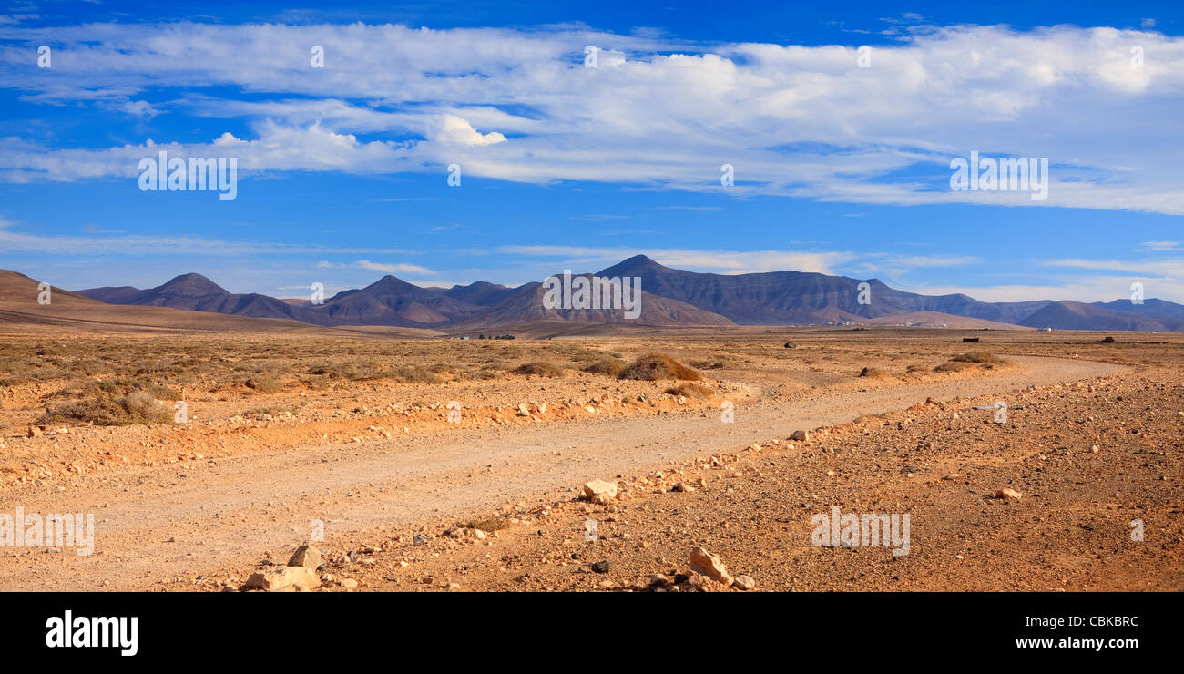 L'intérieur de l'île Fuerteventura Canaries Espagne Banque D'Images