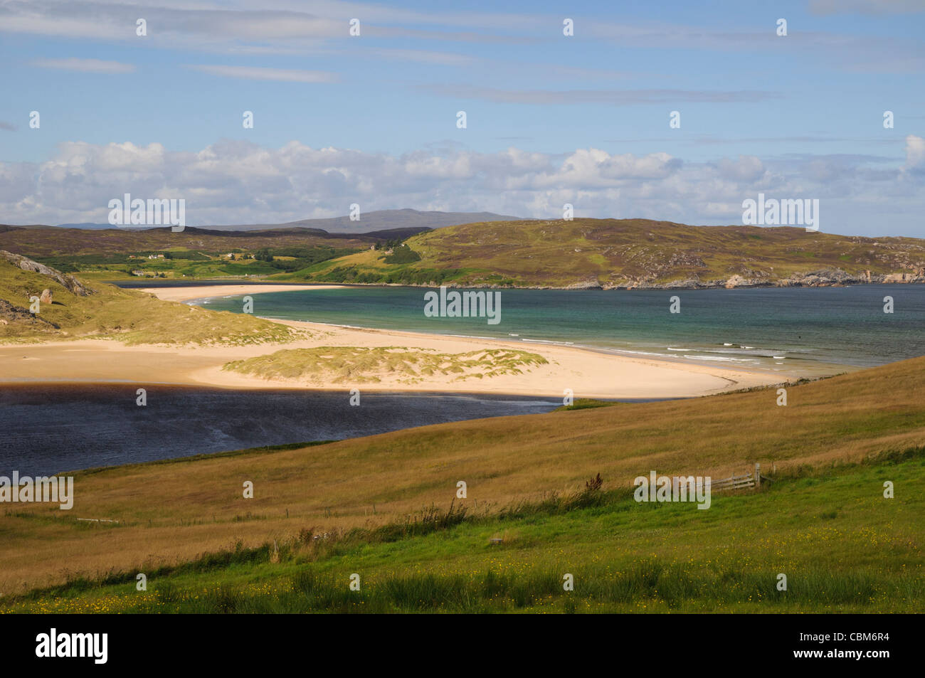 Baie de Torrisdale Banque D'Images