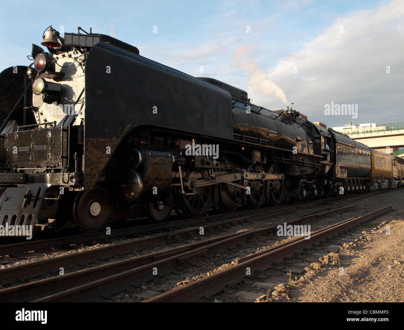 Locomotive à vapeur no 844 de l'Union Pacific Railroad. Banque D'Images