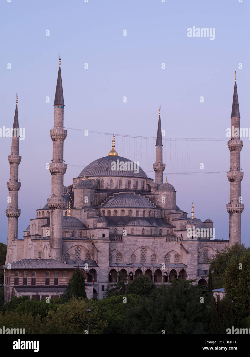 Mosquée Sultan Ahmed, Blue Mosque, Istanbul Banque D'Images