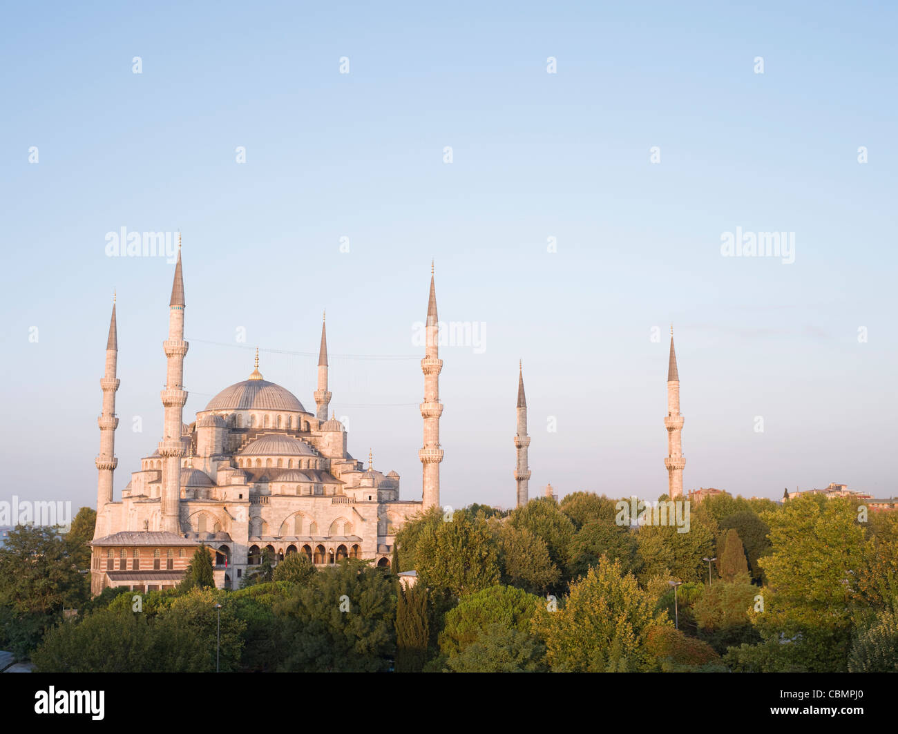 Mosquée Sultan Ahmed, Blue Mosque, Istanbul Banque D'Images