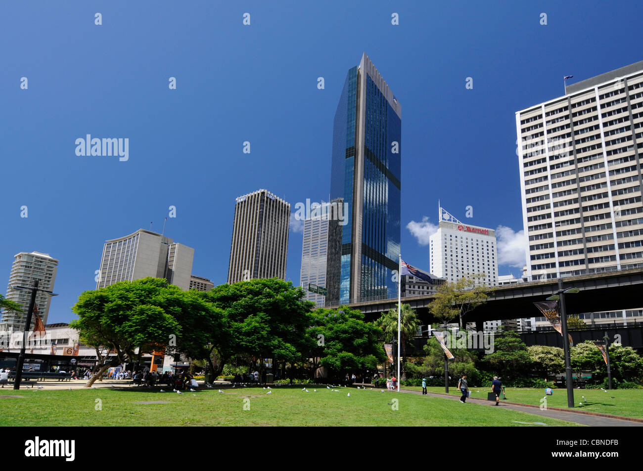 Quartier commercial et financier de Circular Quay, Sydney, Nouvelle-Galles du Sud, Australie Banque D'Images