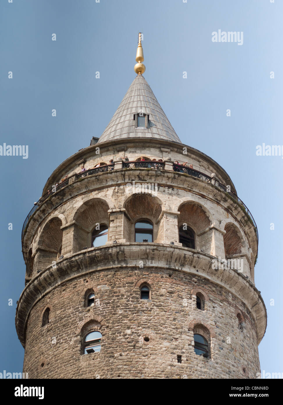 La tour de Galata ISTANBUL Turquie Banque D'Images