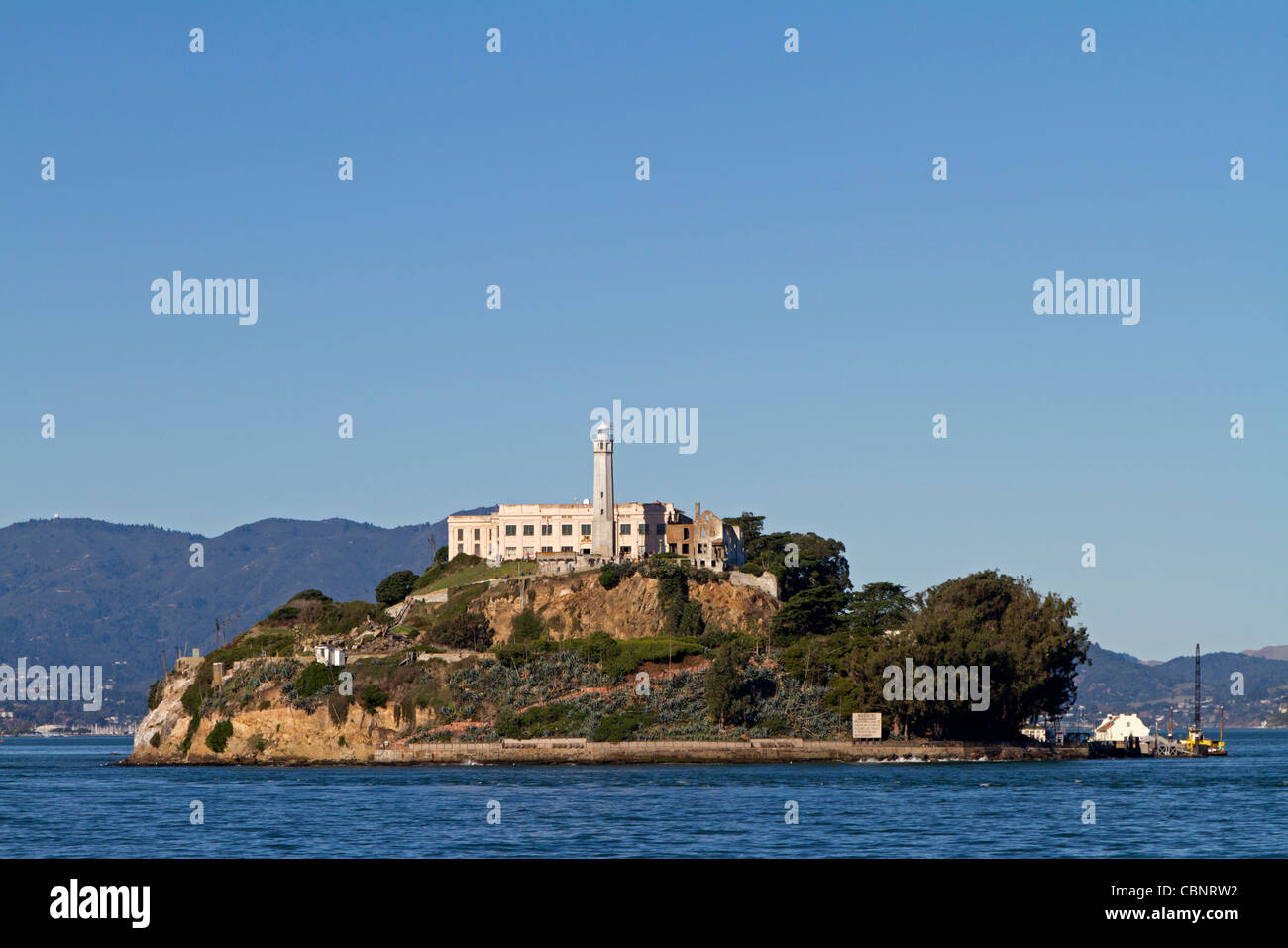 Alcatraz Californie, États-Unis Banque D'Images