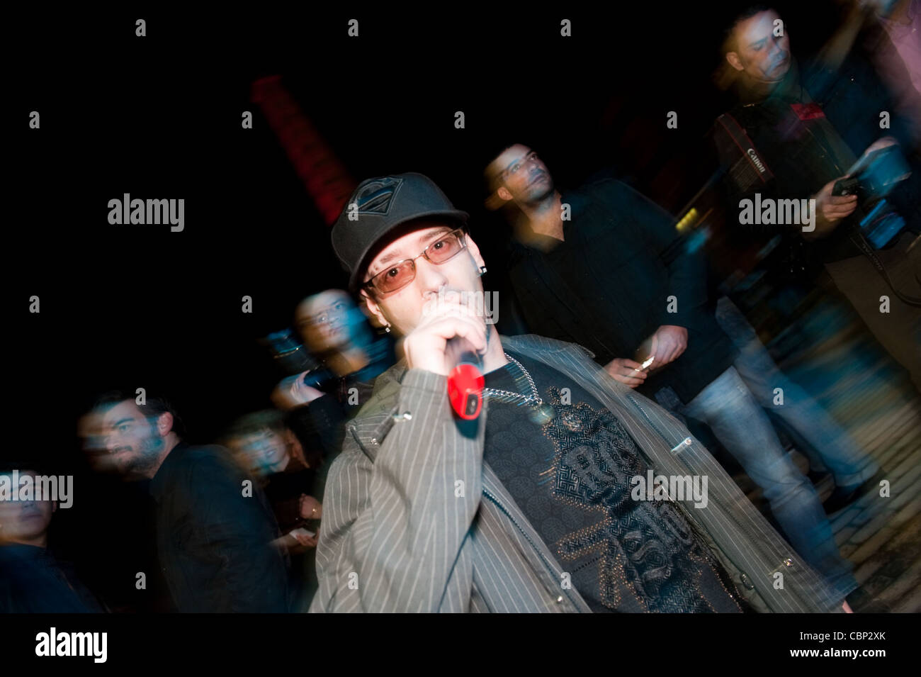 Fashion Week à Athènes, Gazi Technopolis Banque D'Images