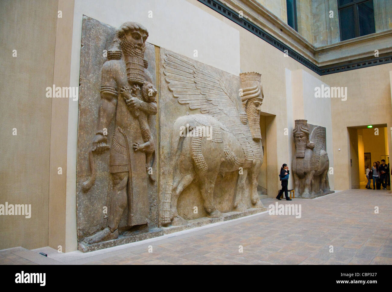 Musée du Louvre Paris France Banque D'Images