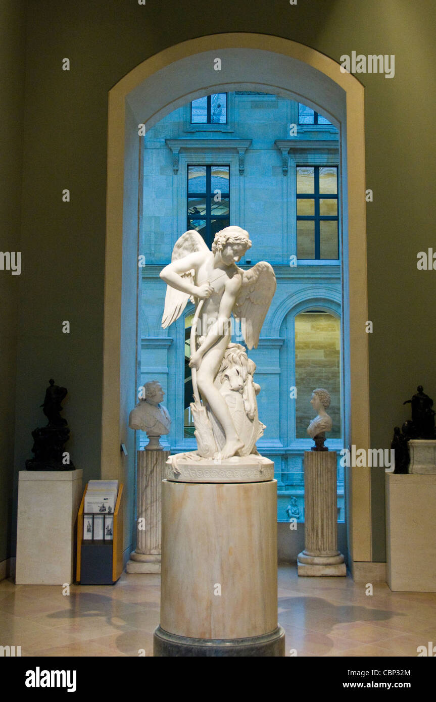 Musée du Louvre Paris France Banque D'Images
