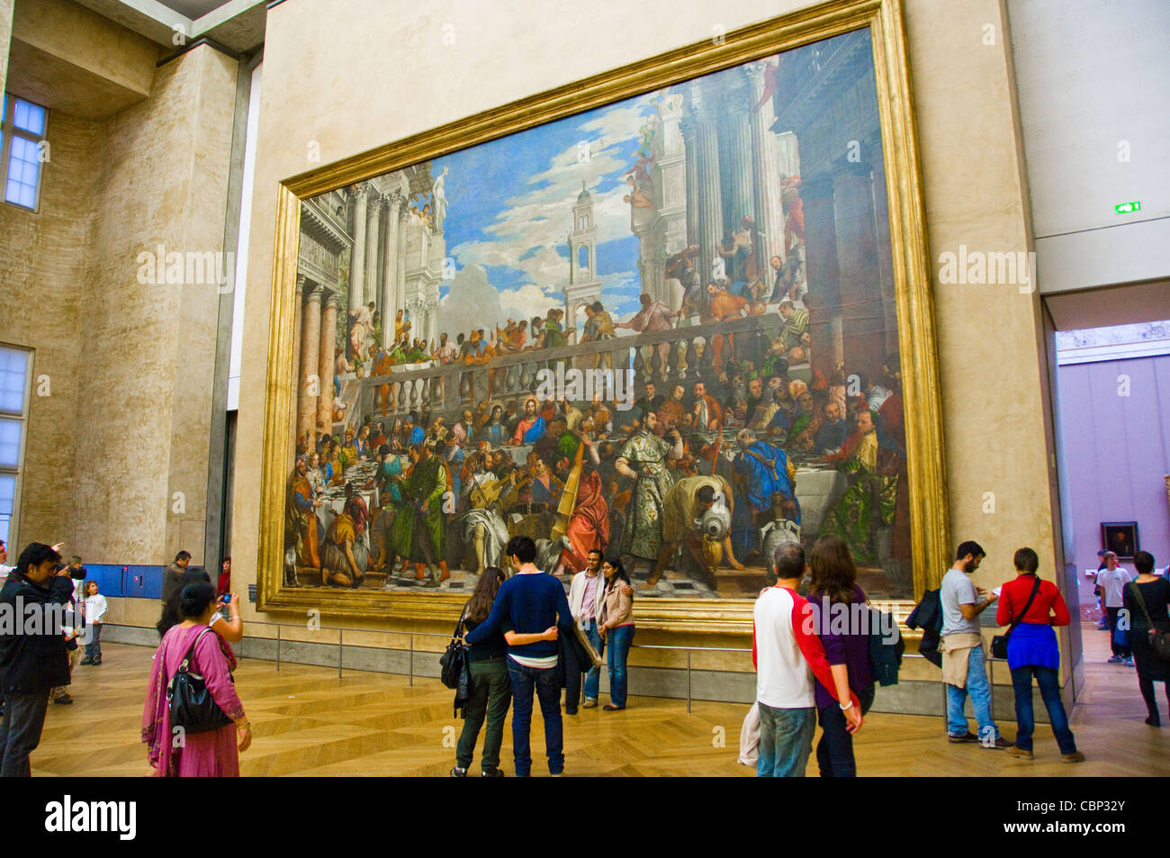 Musée du Louvre Paris France Banque D'Images