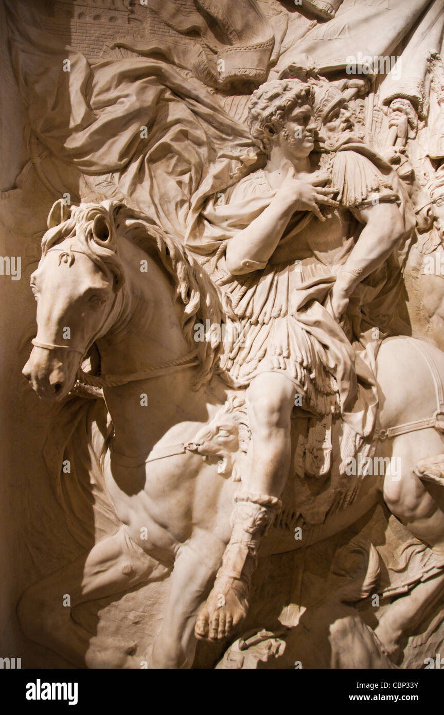 Musée du Louvre Paris France Banque D'Images