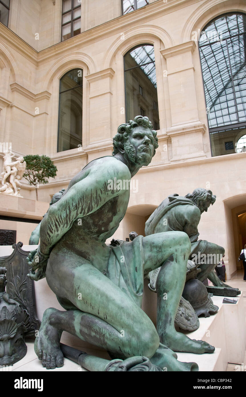 Musée du Louvre Paris France Banque D'Images