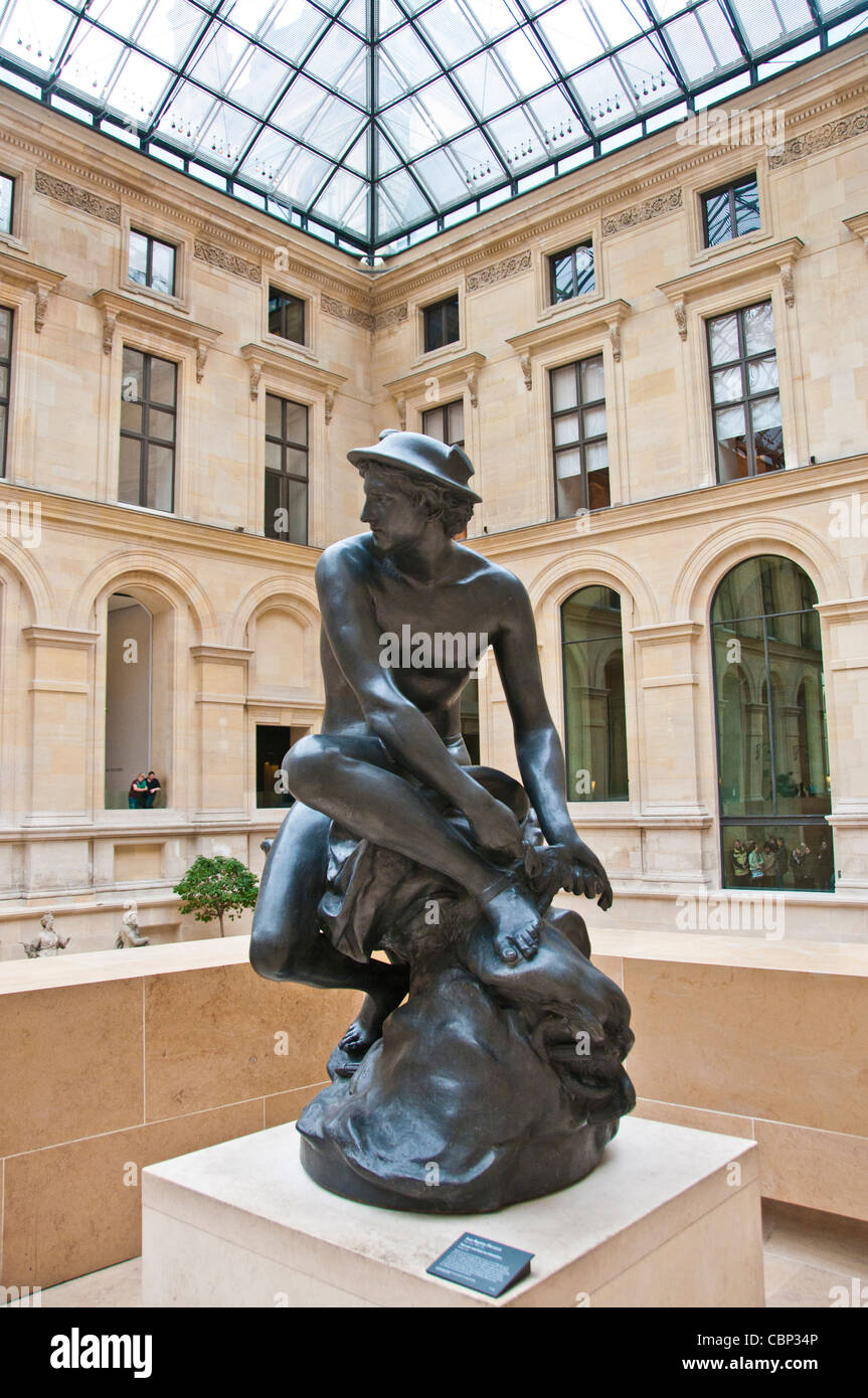 Musée du Louvre Paris France Banque D'Images